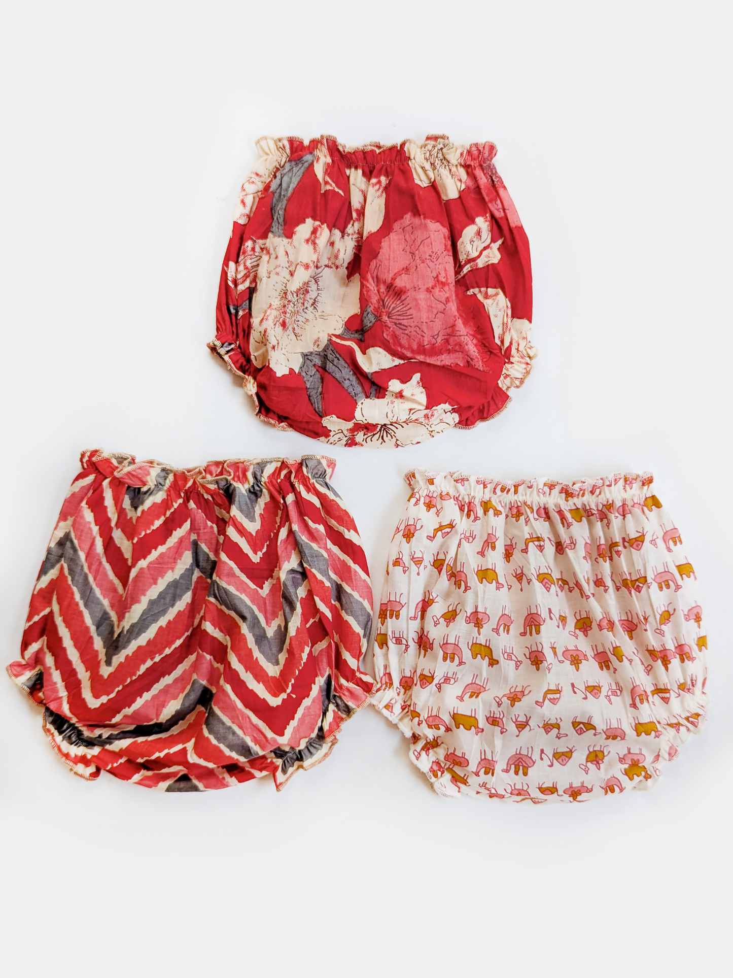Cotton Butter Bloomers (SET OF 3)