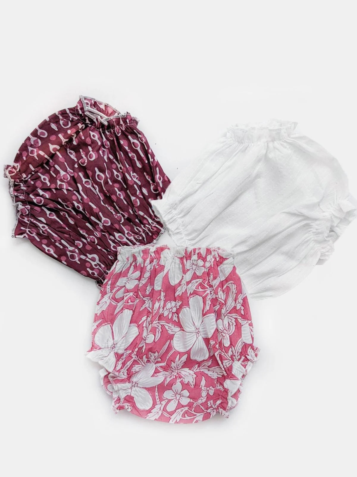 Cotton Butter Bloomers (SET OF 3)