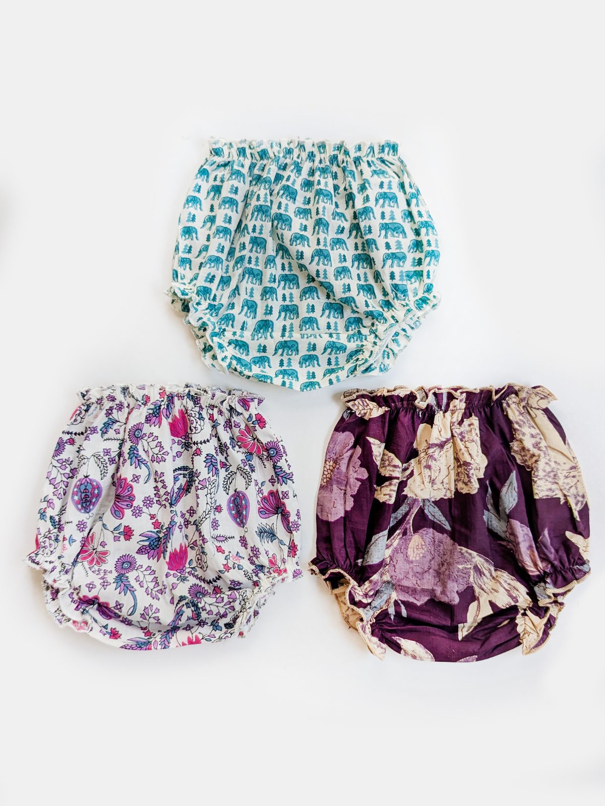 Cotton Butter Bloomers (SET OF 3)