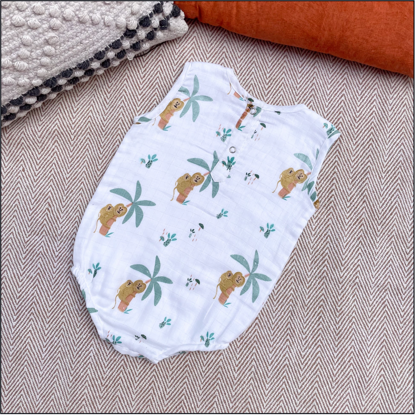Monkeying Around Onesie (3-6 Months)
