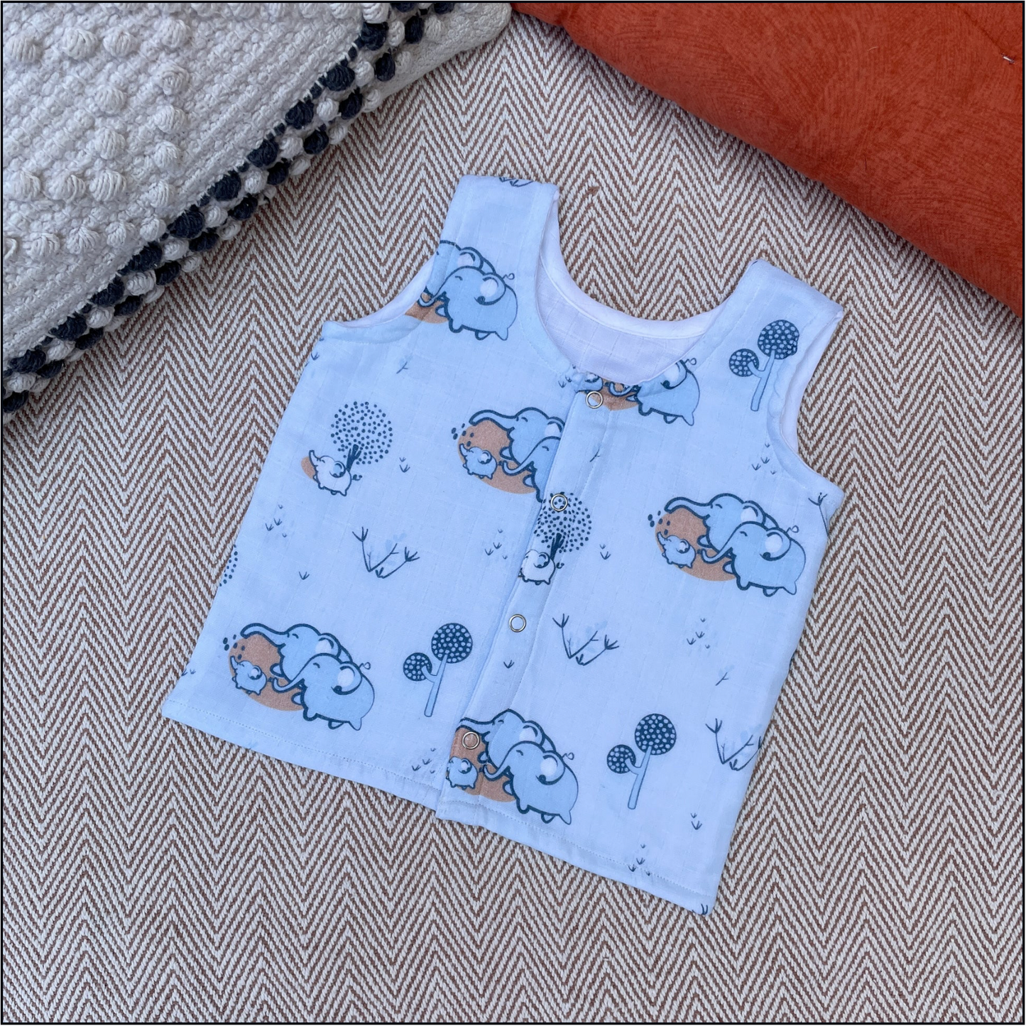 Sleeveless Shirt and Shorts Set (3-6 Months)