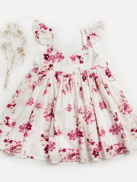 Cotton Floral Dress
